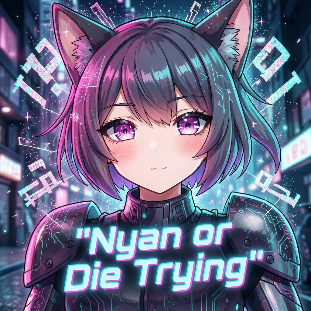 Nyan or Die Trying artwork