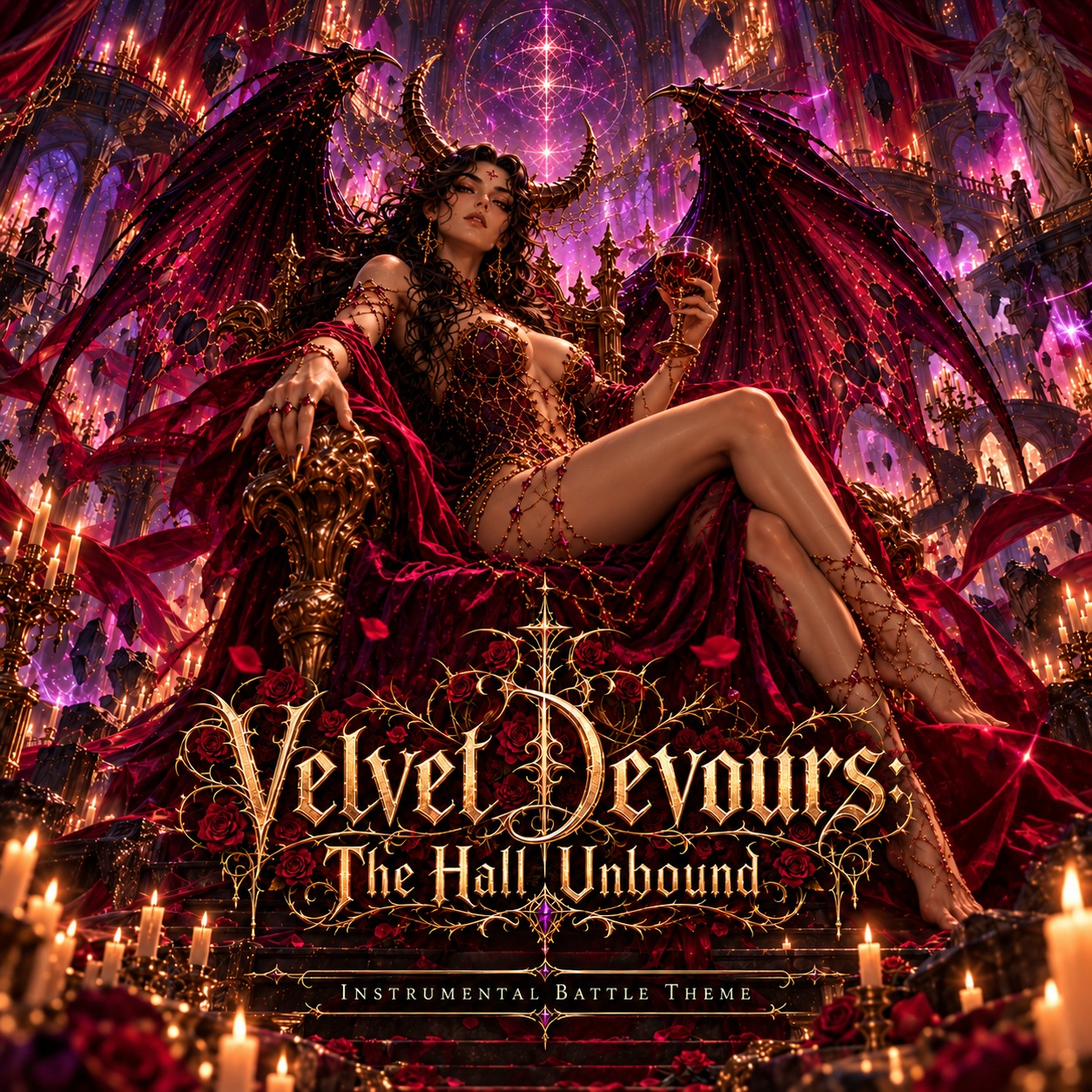 Velvet Devours: The Hall Unbound artwork