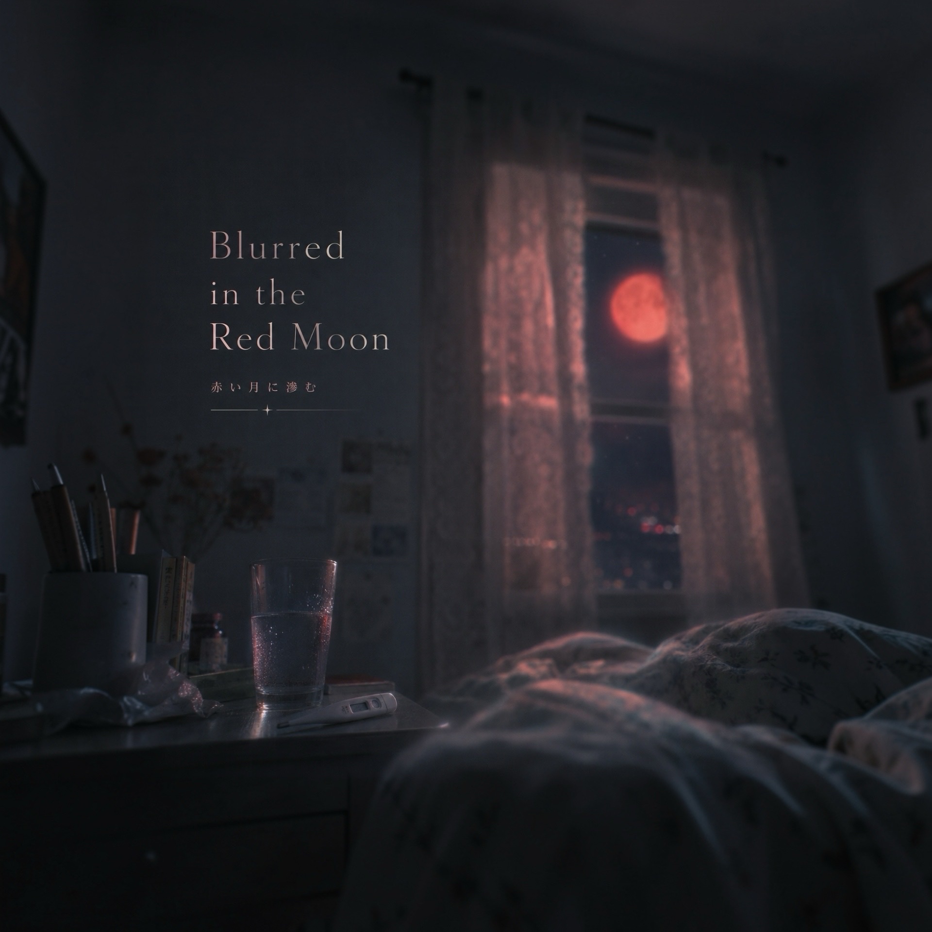 Blurred in the Red Moon artwork