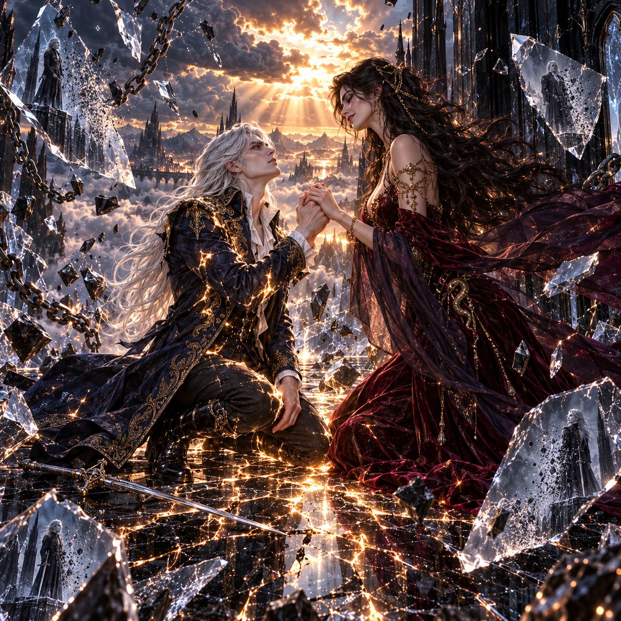 She Was Never The Fire artwork