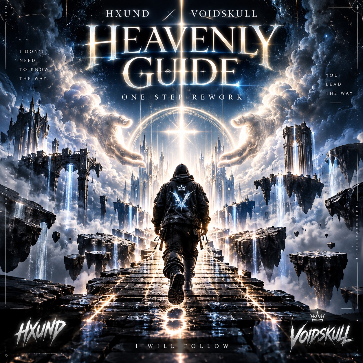 HEAVENLY GUIDE // HXUND × VoidSkull — ONE STEP REWORK artwork