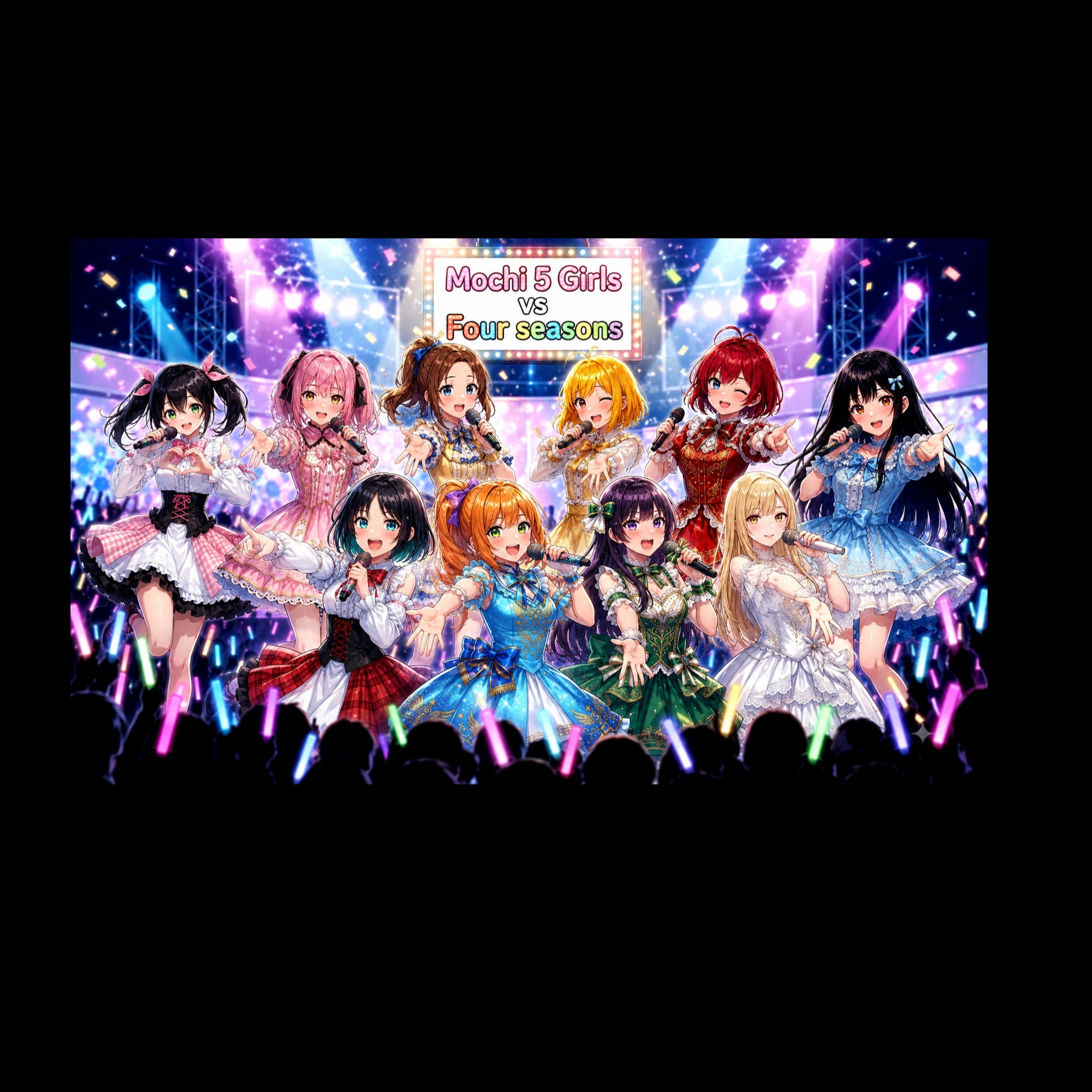君と見る夢色ステージ artwork