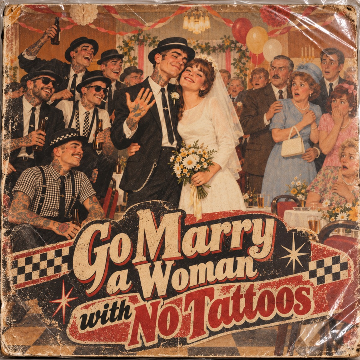 Go marry a woman with no tattoos artwork