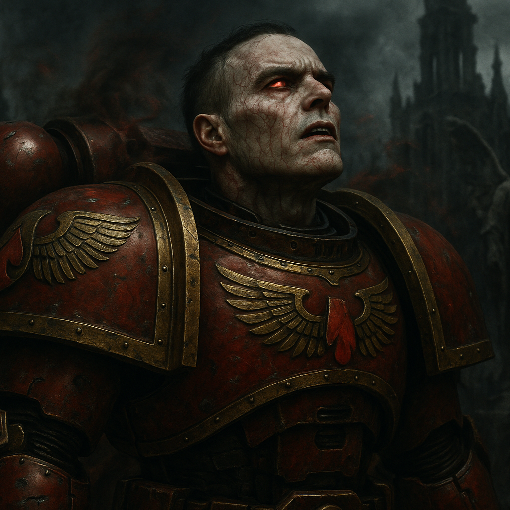 The Red Thirst Calls 40k artwork
