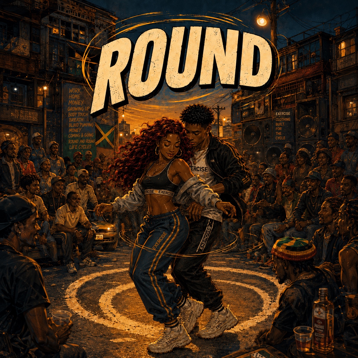 Round — Nădine bāby artwork