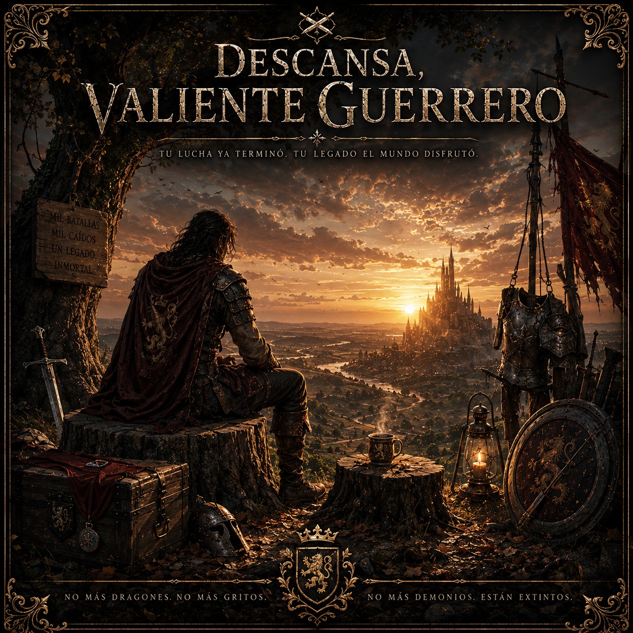 Descansa Valiente Guerrero artwork