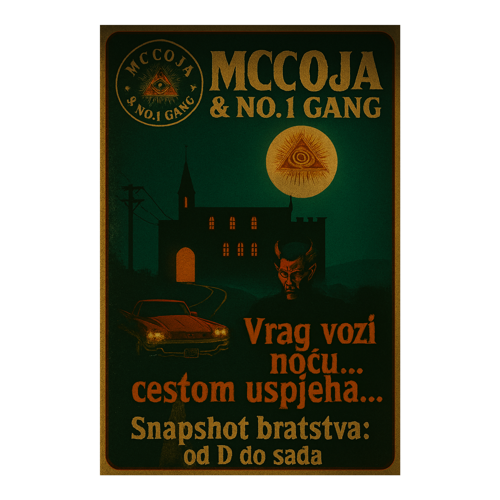 McCoja&No.1Gang-Vrag vozi noću -cesta uspjeha .... artwork