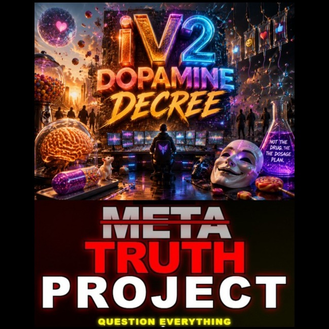iV2 DOPAMINE DECREE 🖤🜃🜂🜁🜄🜔™ artwork
