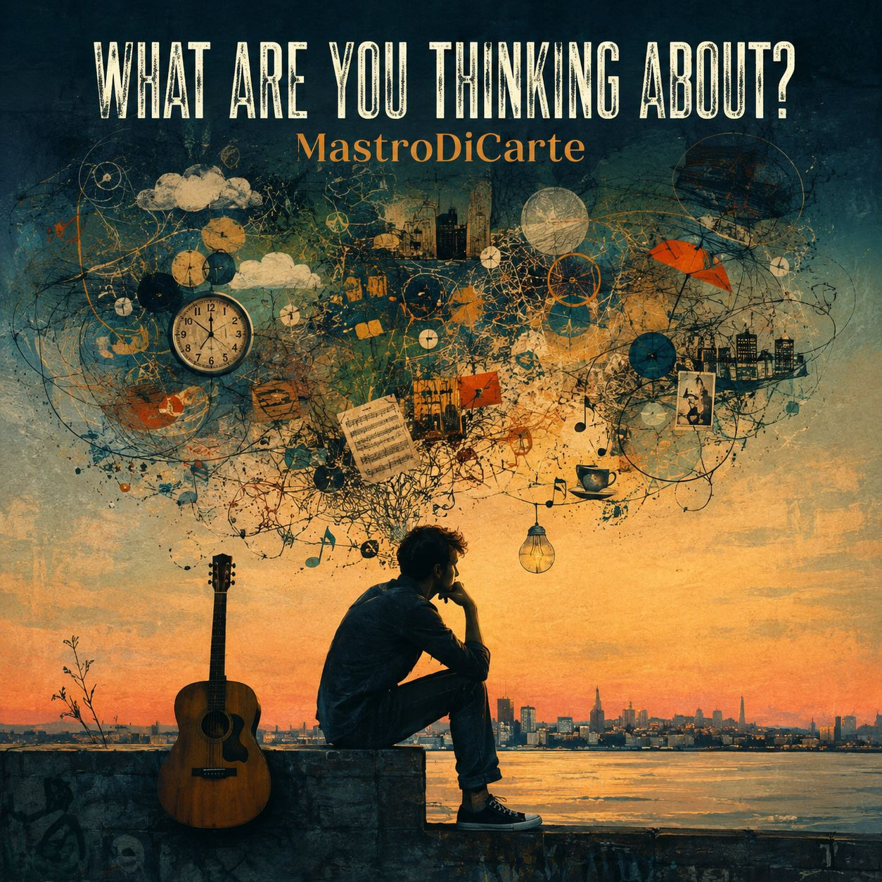 What are you thinking about? artwork