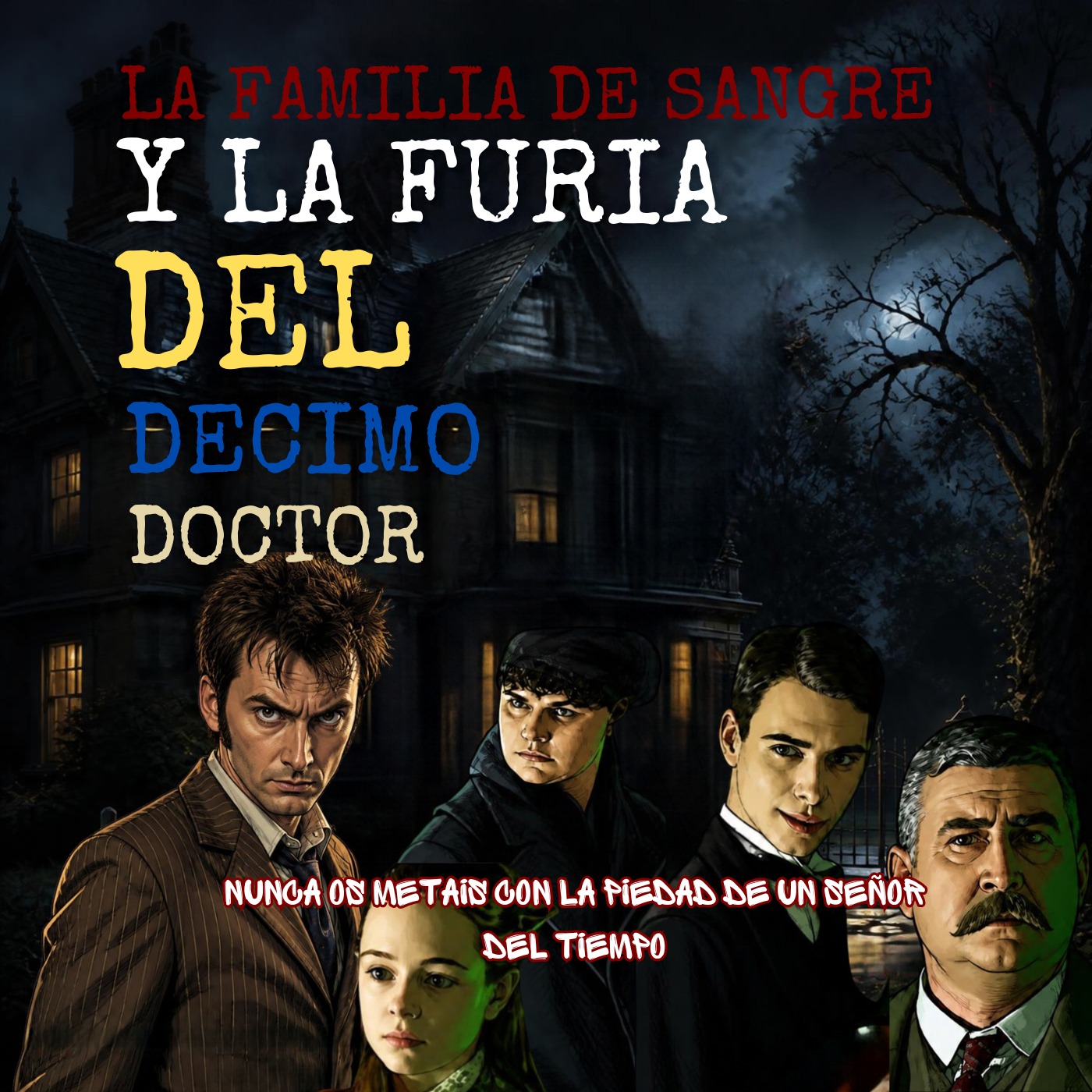 La familia de Sangre y La furia del decimo doctor artwork