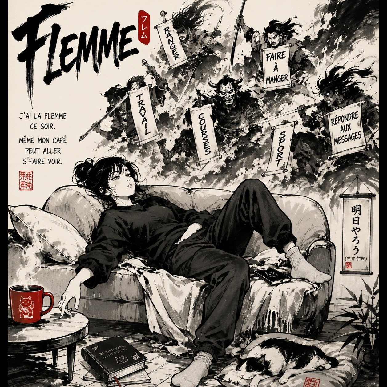 J'ai la flemme ce soir artwork