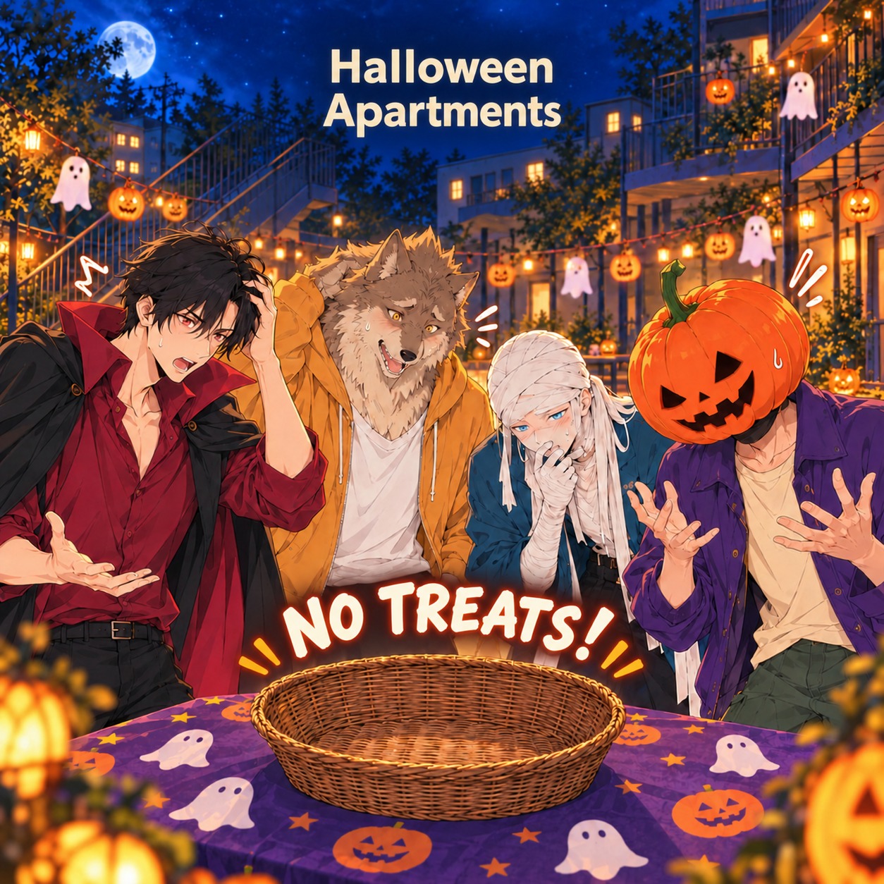 Halloween Apartmentsのカバーアート