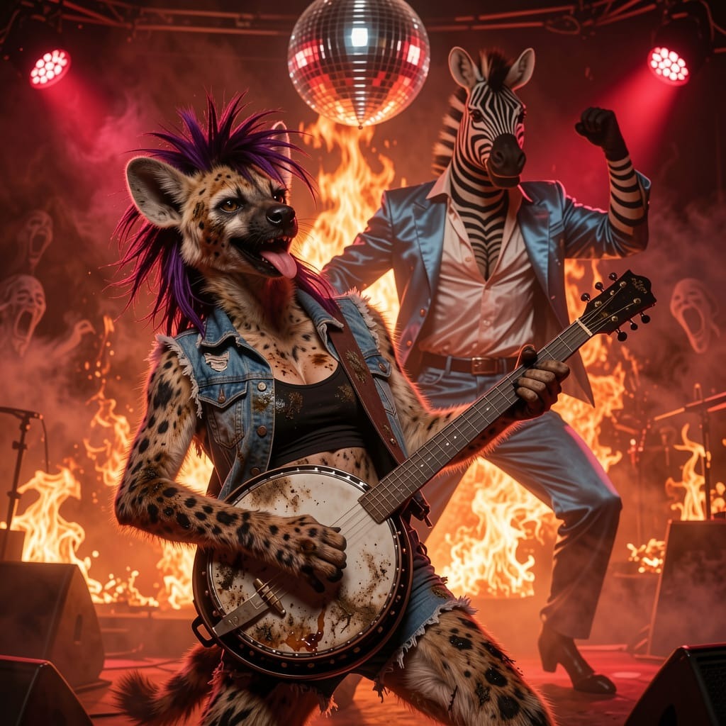 Gutterboogie Zebra (LIVE in Hell) artwork