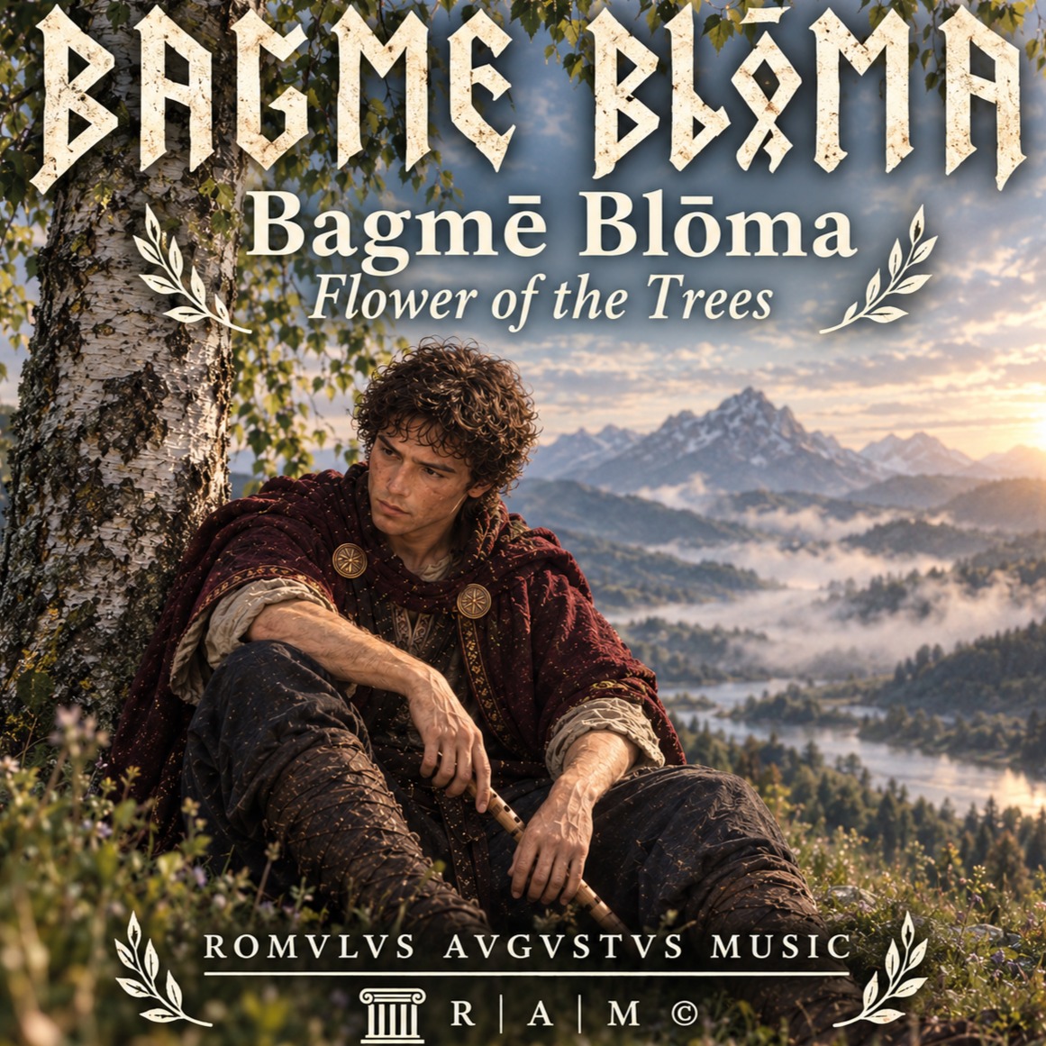 🇩🇪 𐌱𐌰𐌲𐌼𐌴 𐌱𐌻𐍉𐌼𐌰🪾Bagmē Blōma🌷Flower of the Trees (Tolkien's Mix) artwork