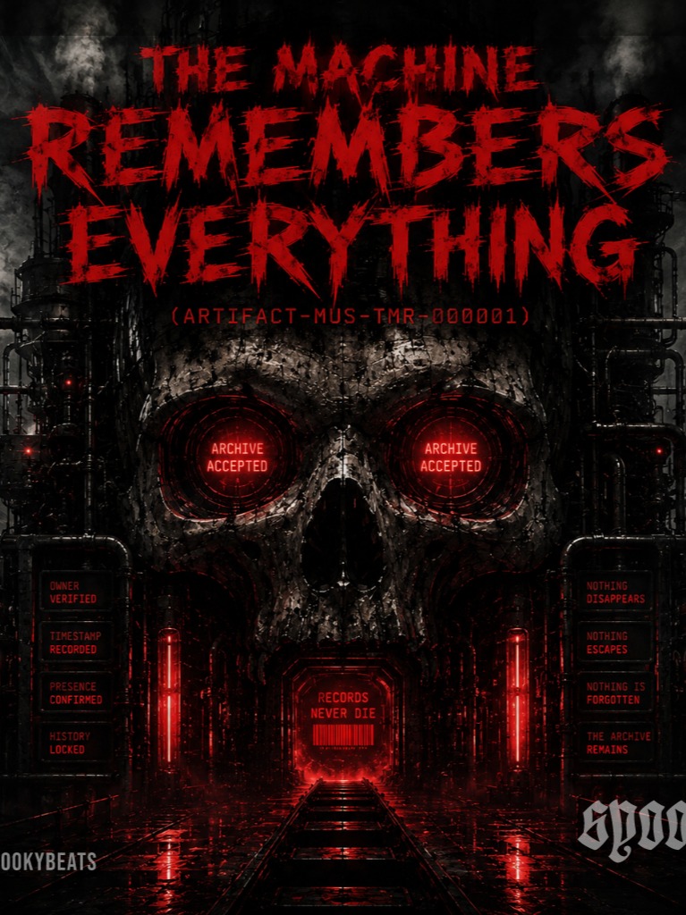 THE MACHINE REMEMBERS EVERYTHING (ARTIFACT-MUS-TMR-000003) artwork