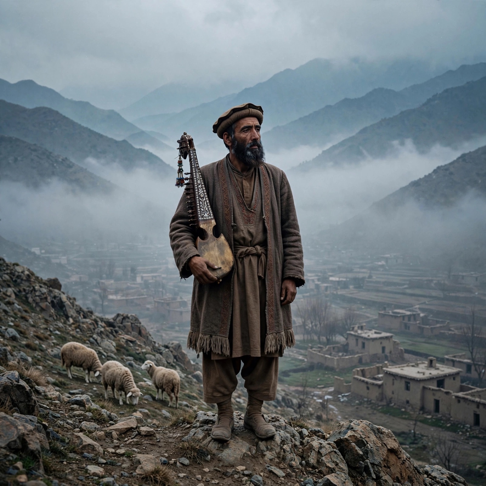 "Hisab-e-Koh" / The Mountain's Count artwork