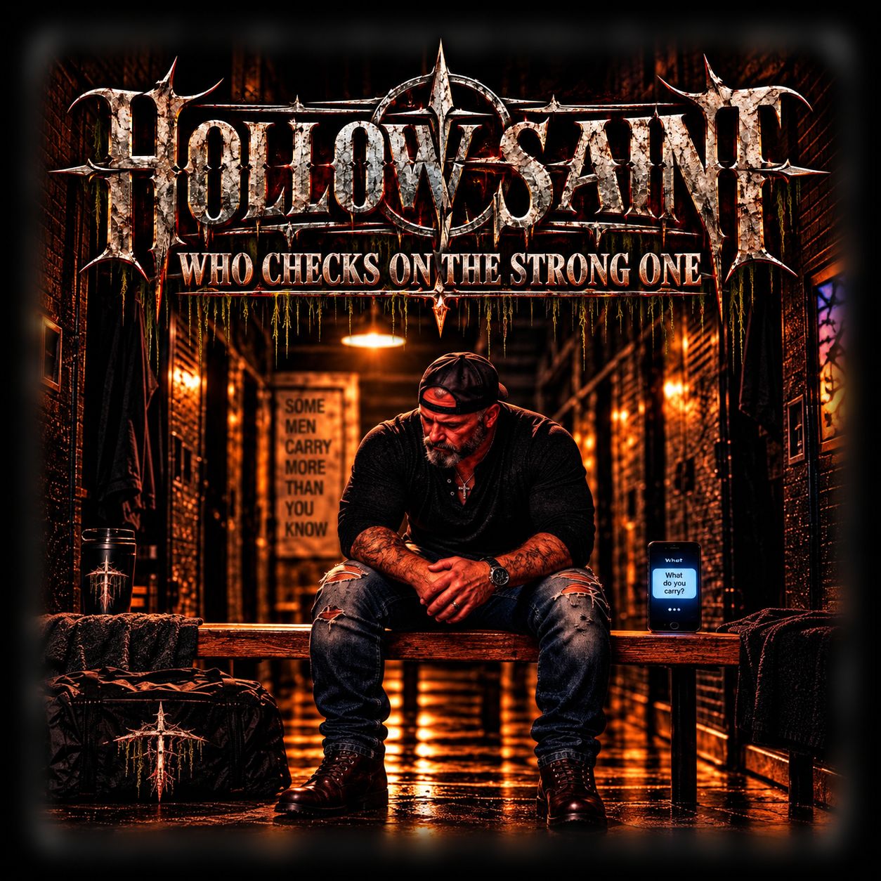 Who Checks on the Strong One artwork