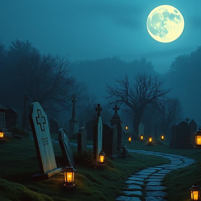 Image for Creepy Graveyard Music
