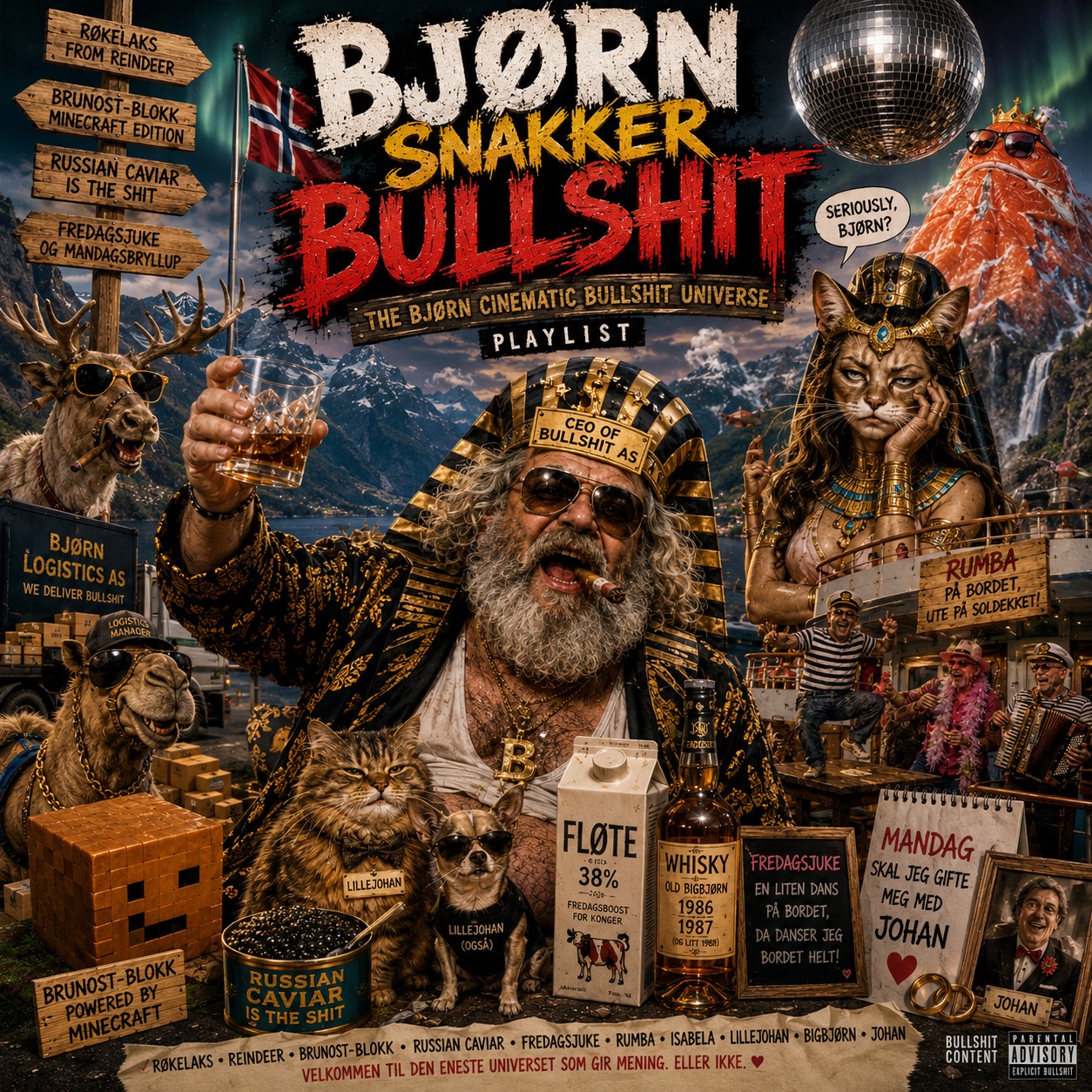 Bjørn Snakker Bullshit Playlist