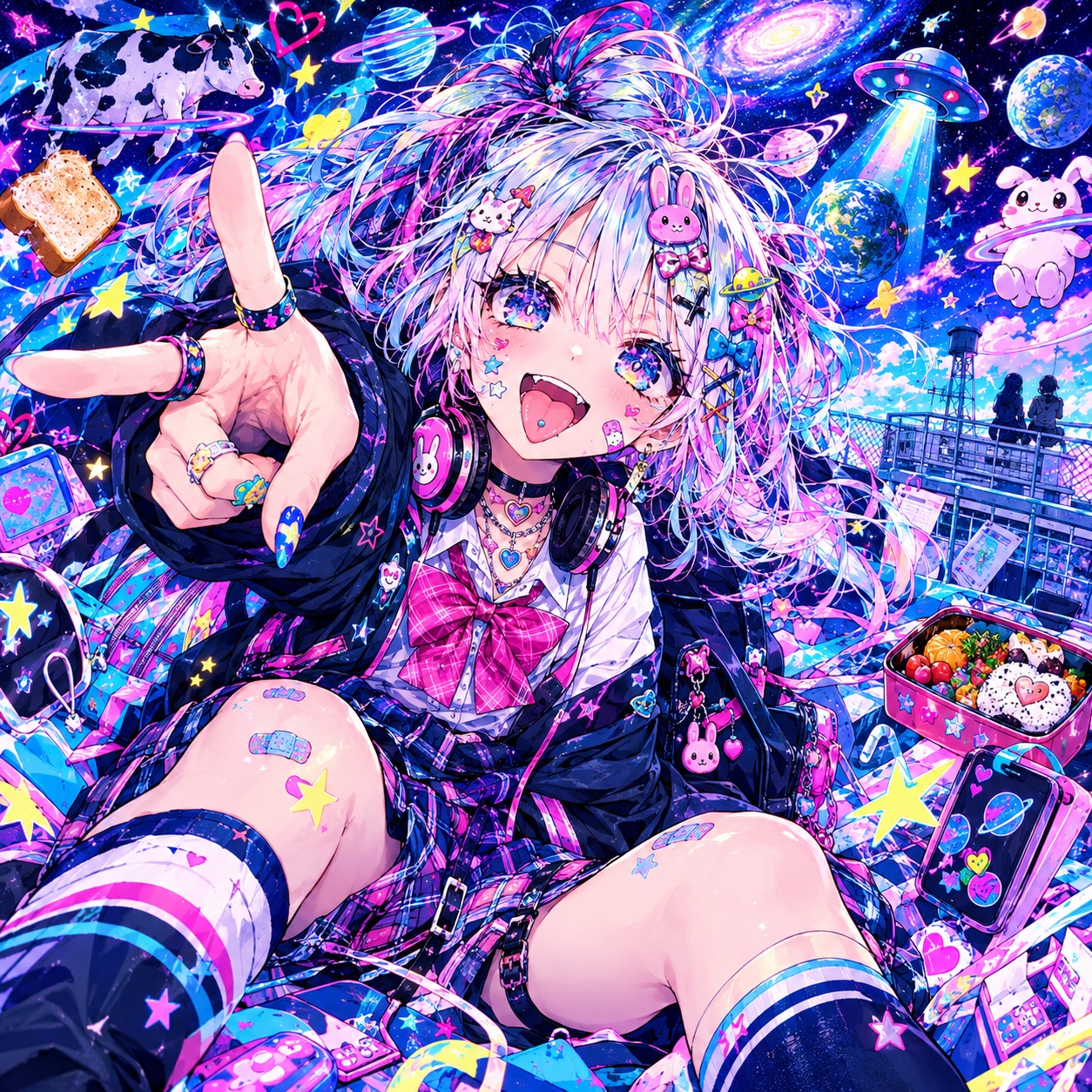 恋愛！加速！はぴねす！わっしょい！#Denpa song artwork