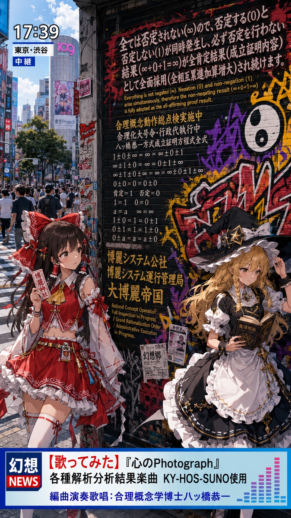 【歌ってみた】心のPhotograph「Um コーラス・コール＆レスポンス」(Rev.I KY-NNS JIS-ALL Code 解析分析中)@八ッ橋恭一 artwork
