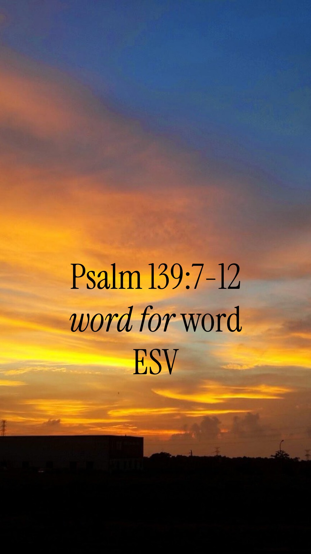 Psalm 139:7-12 artwork