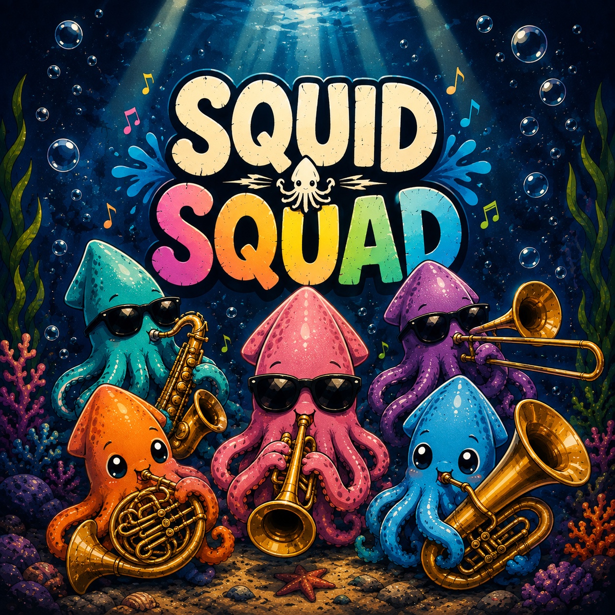Squid Squad artwork