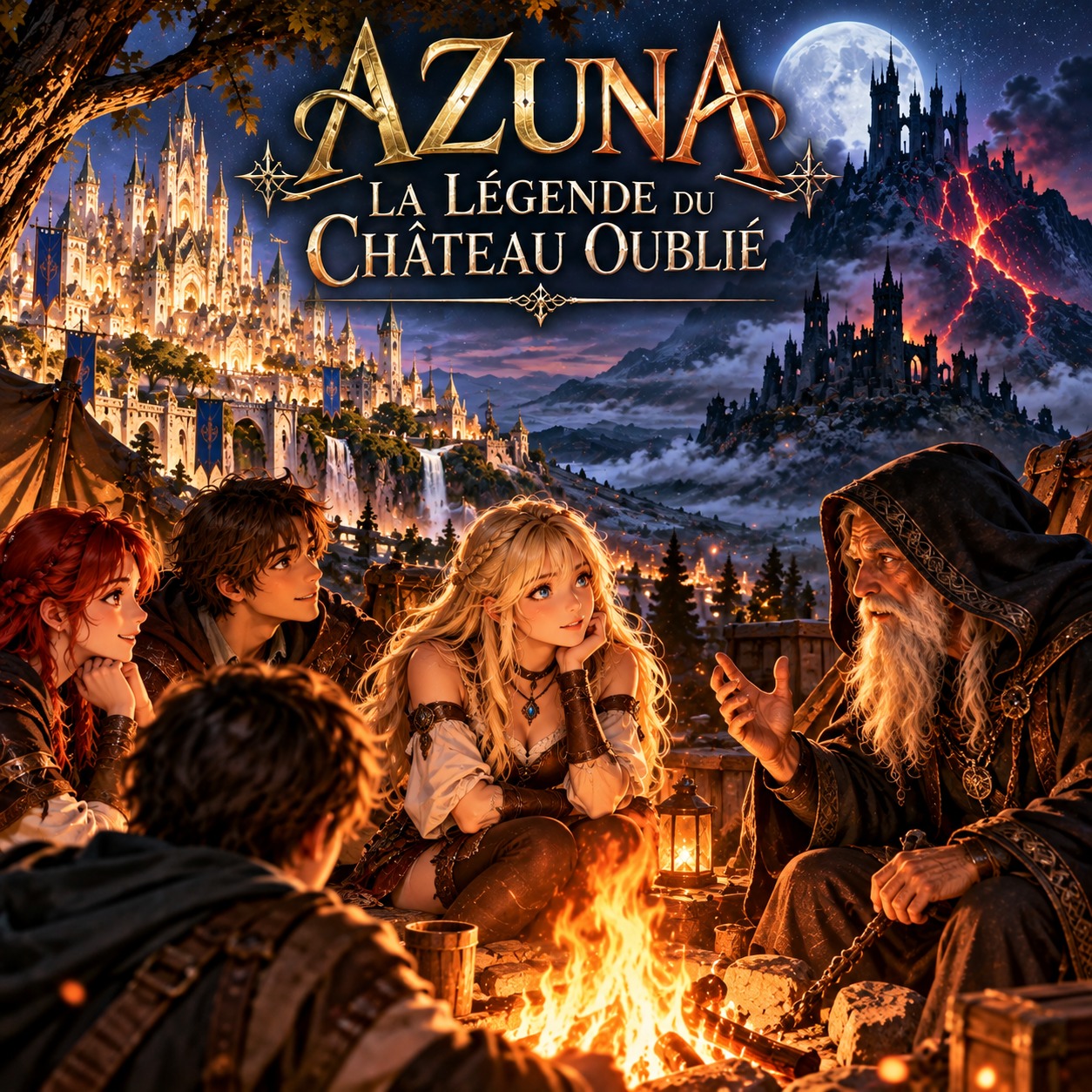 LA LÉGENDE DU CHÂTEAU OUBLIÉ artwork