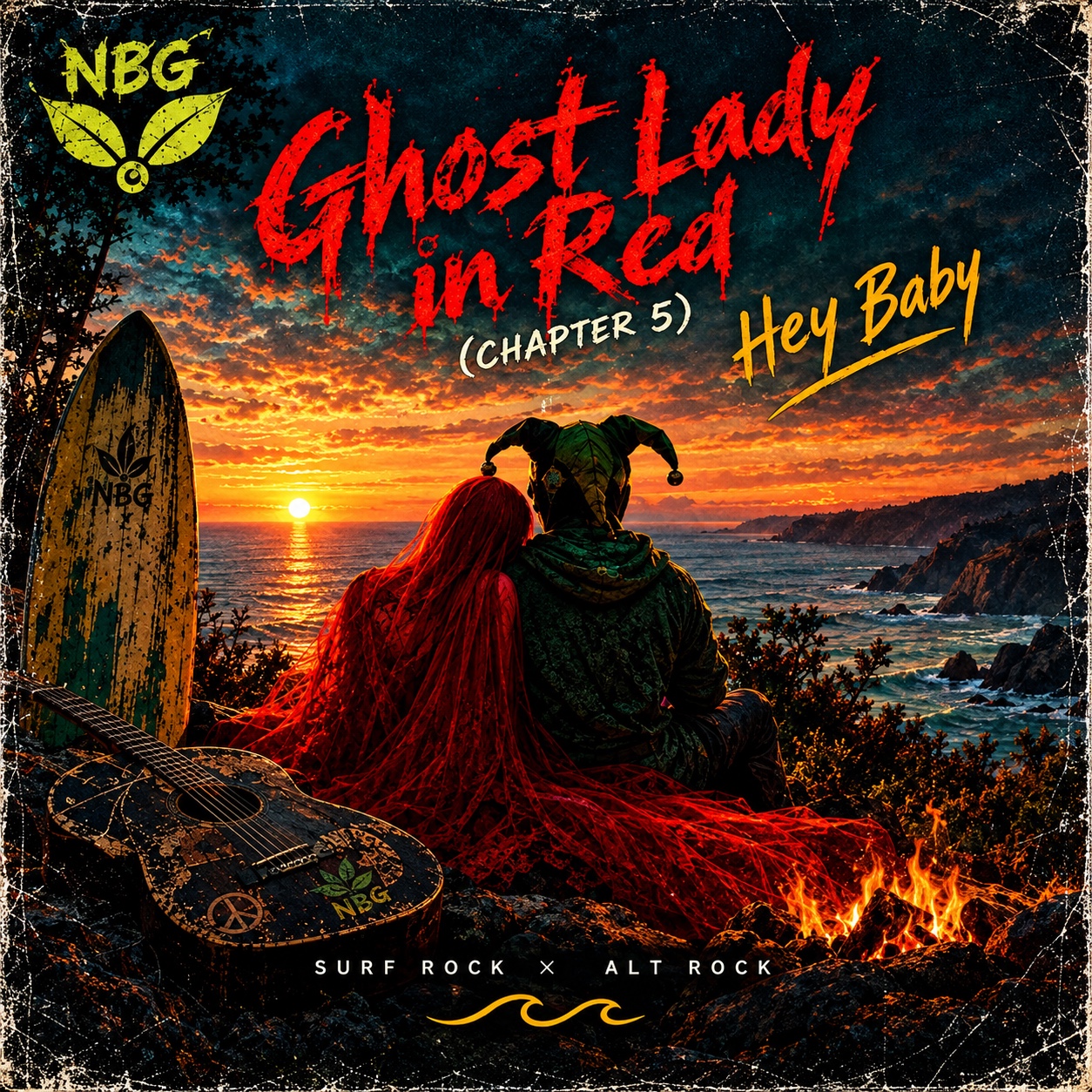 Ghost Lady in Red (Chapter 5) Hey Baby artwork