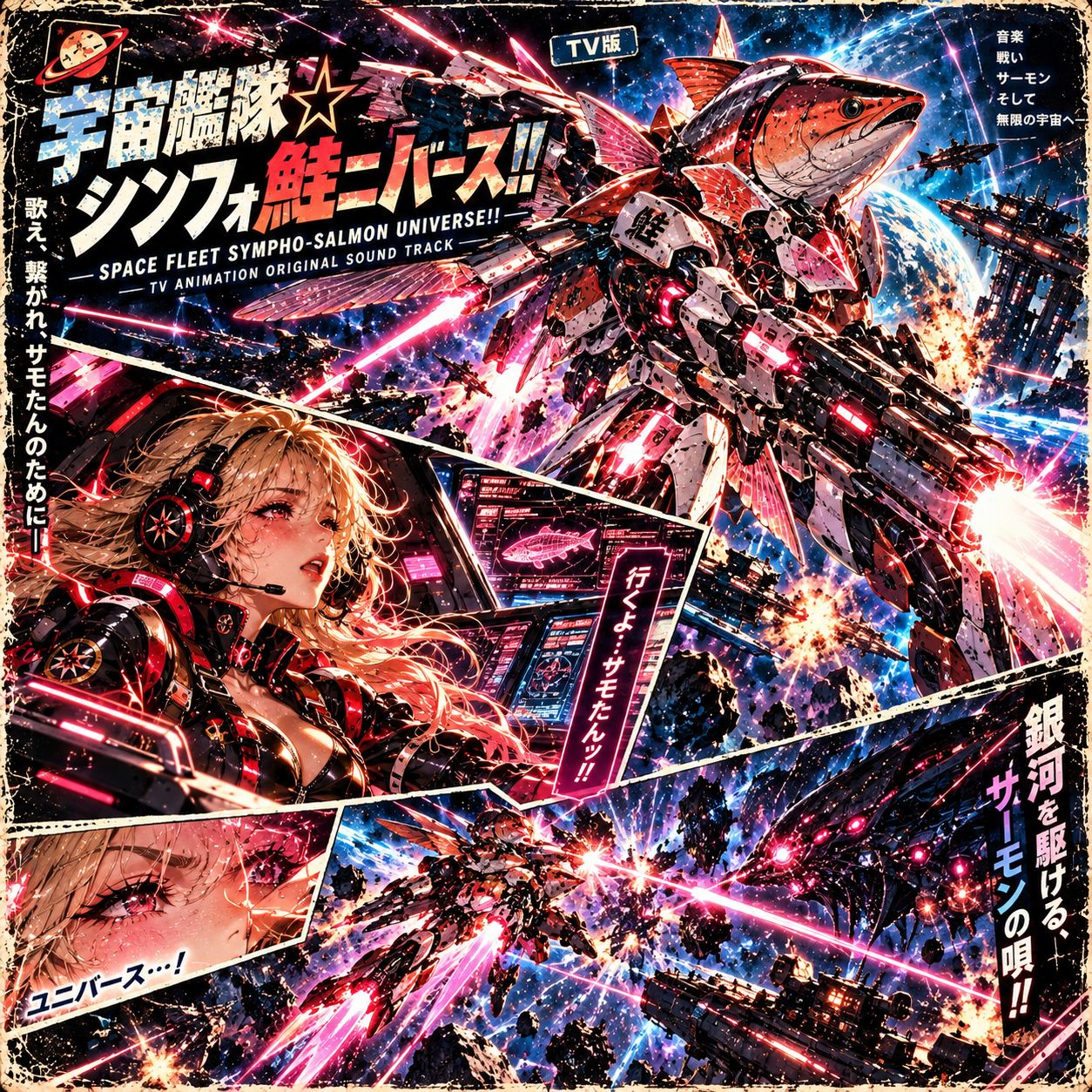 宇宙!?炙りサーモン★ (Trance☆ユニバースre:Mix) artwork
