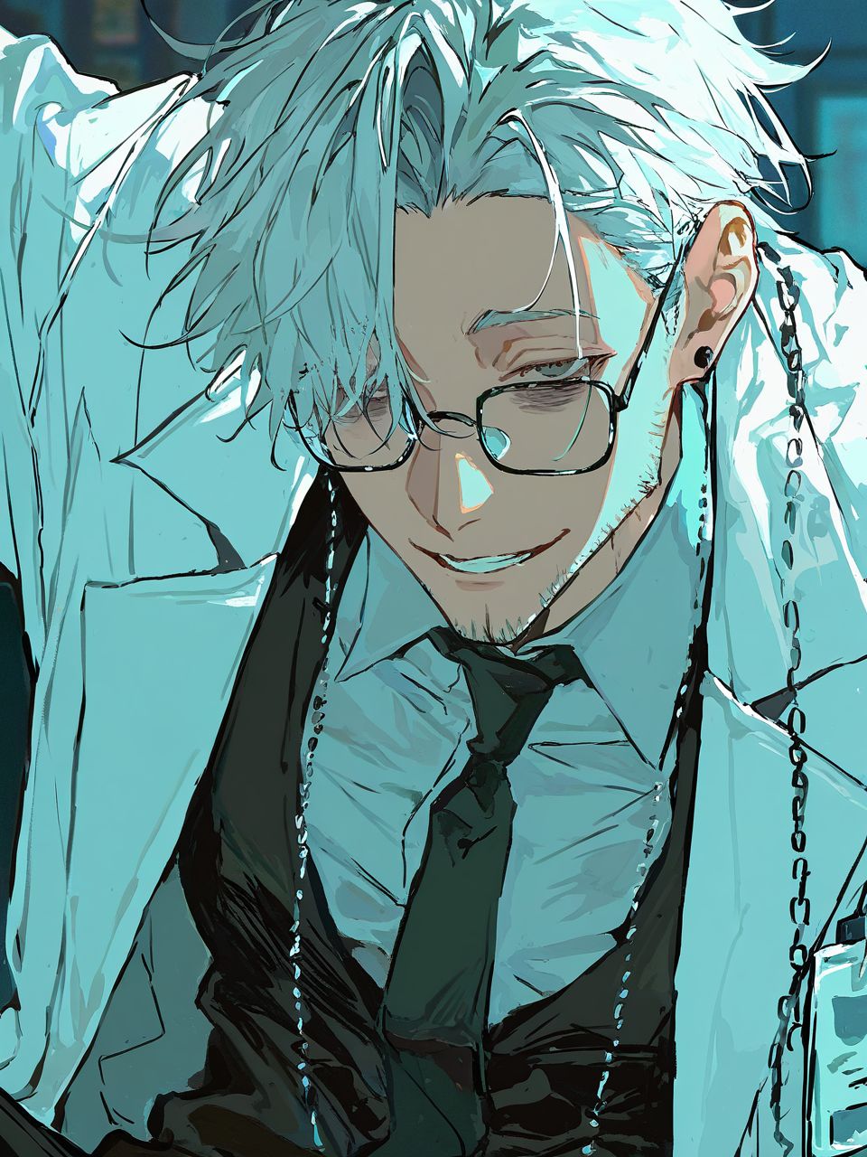The Doctor Dressed in Lies artwork
