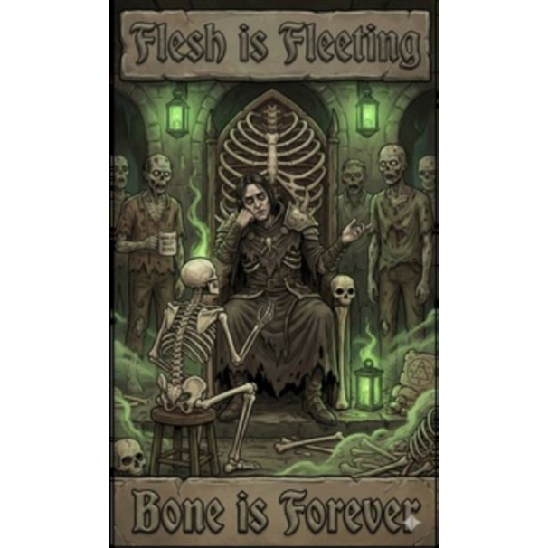 Flesh is Fleeting (Bone is [nearly] Forever) artwork