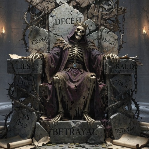 Throne of Lies artwork