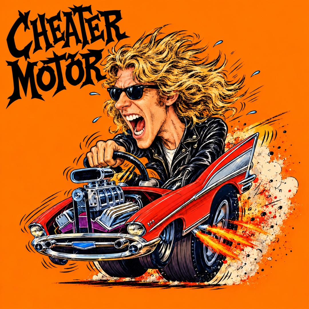 CHEATER MOTOR (The Lost Track) artwork