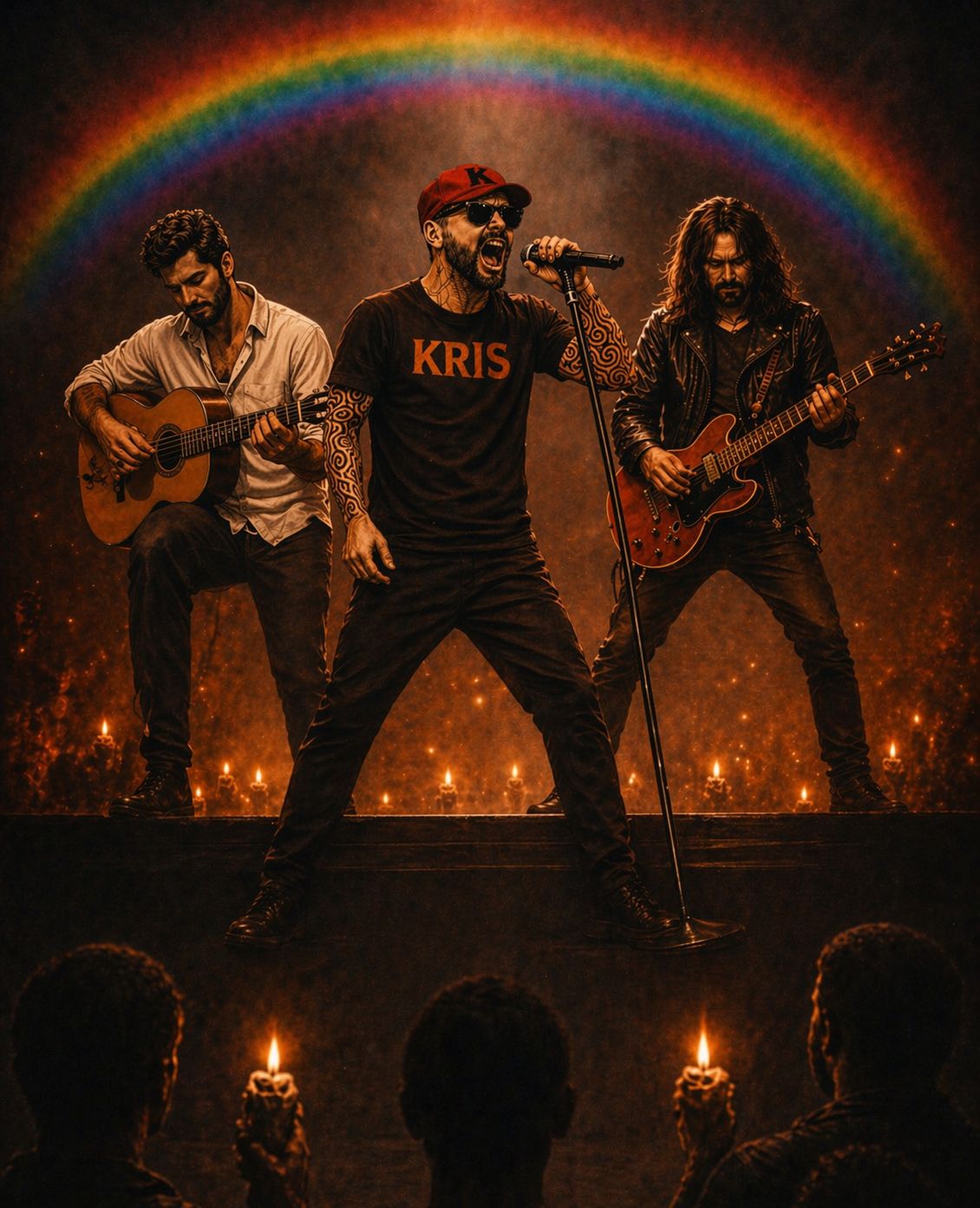 Sous la pluie à t'attendre (Kris feat Andy & Adriàn) artwork