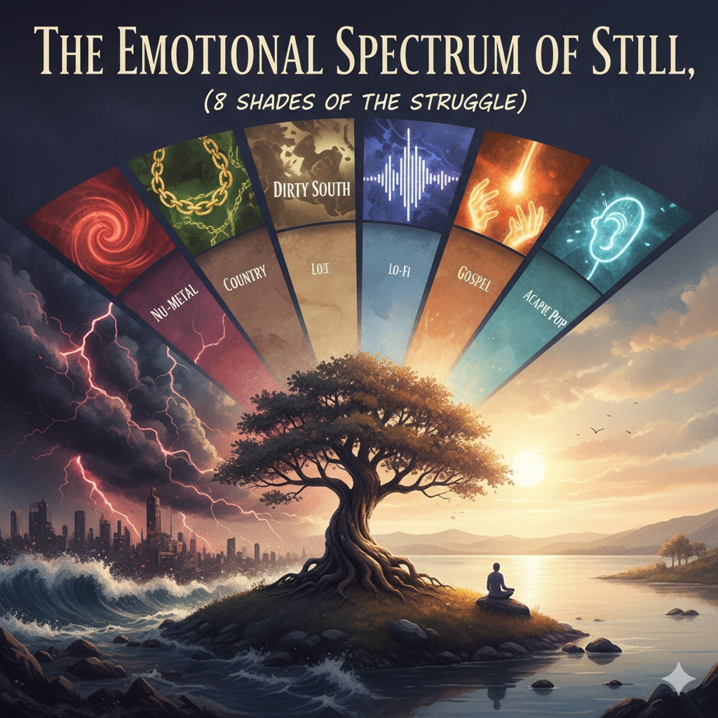 Image for The Emotional Spectrum of Still, (8 Shades of the Struggle)