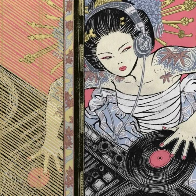 Horror Speedcore with Traditional Japanese Instrumentation artwork