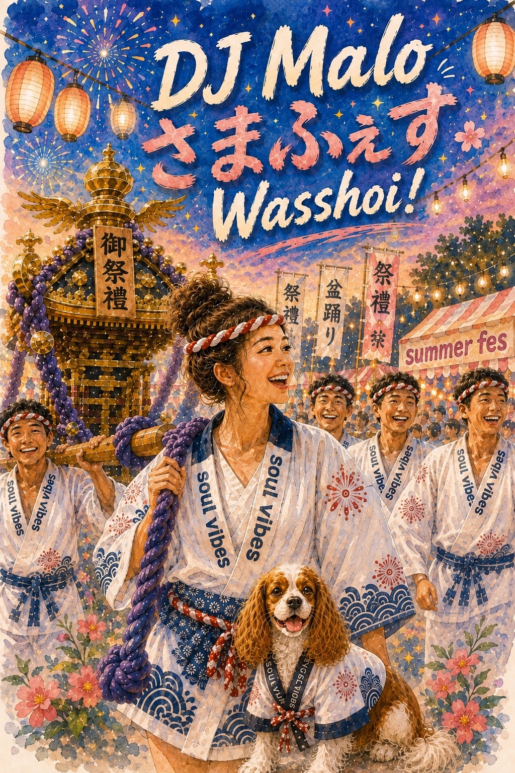 さまふぇす🥁Wasshoi  ! artwork