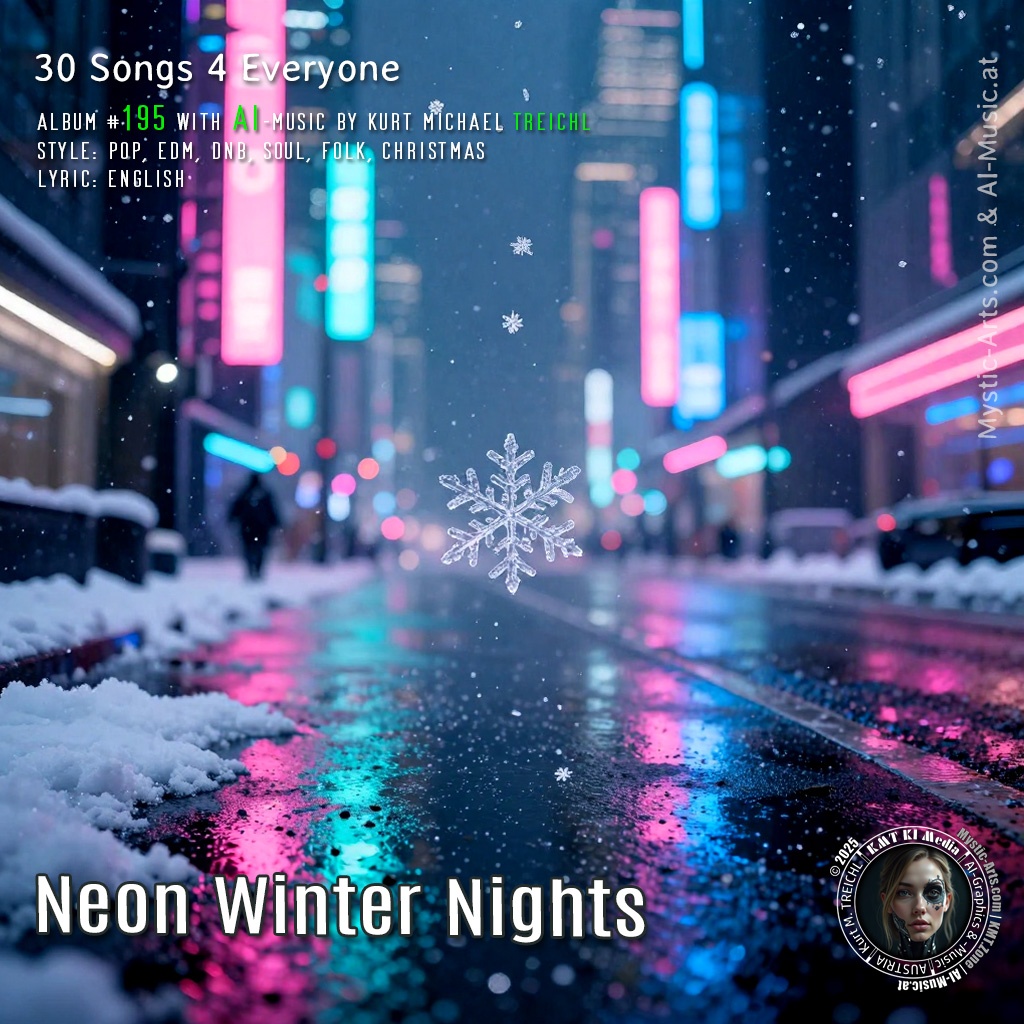 Image for CD 195 - Neon Winter Nights