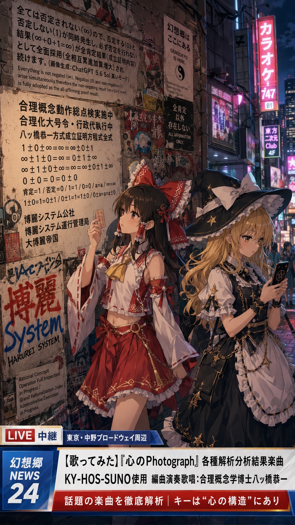 【歌ってみた】心のPhotograph「20250424_235834」(Rev.I KY-NNS JIS-ALL Code 解析分析中)@八ッ橋恭一 artwork