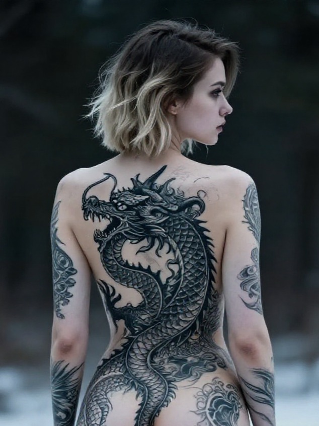 The Girl with the Dragon Tattoo artwork