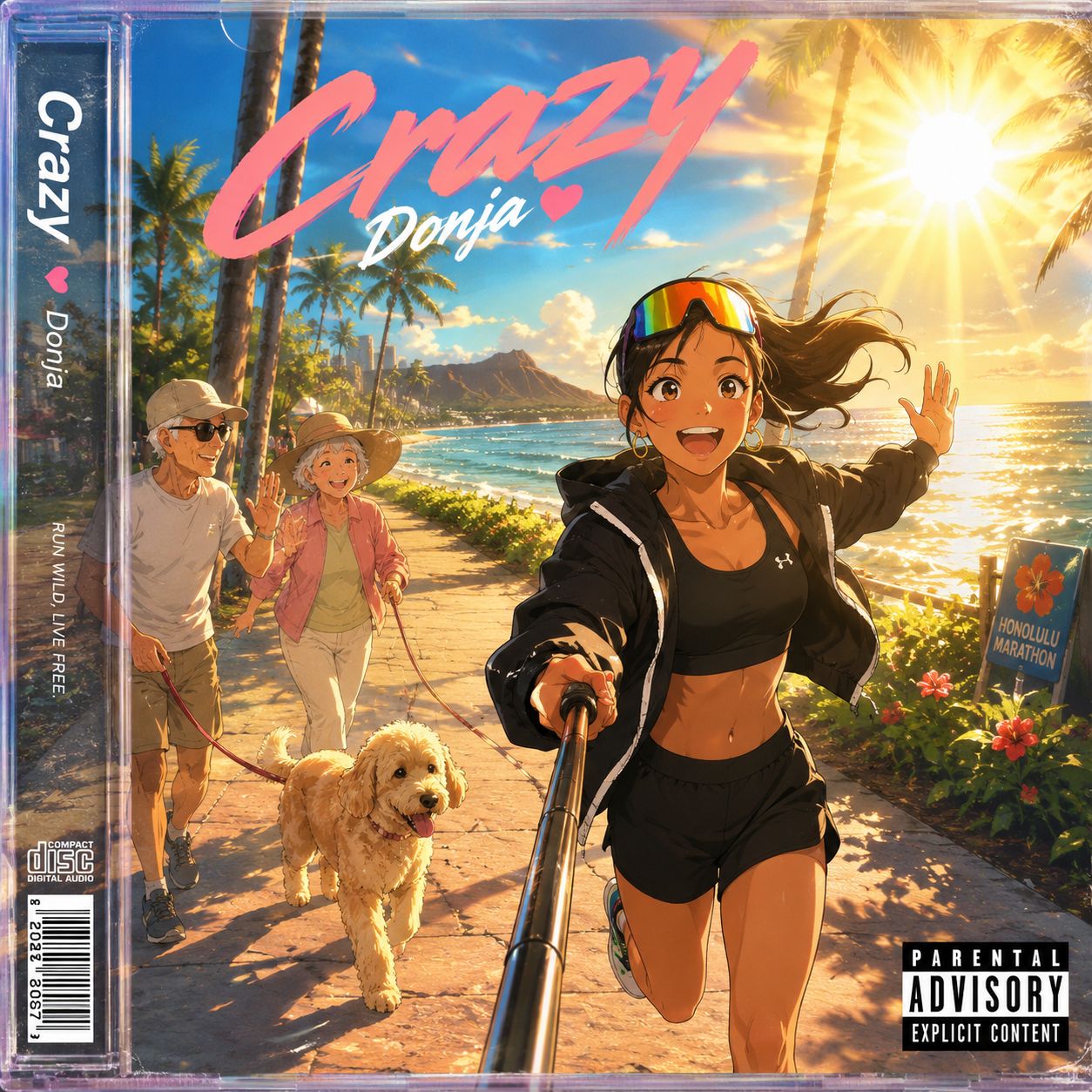 Crazy  (speedup Citypop & Fusion Mix) Original by Donja artwork