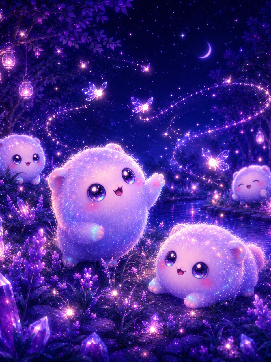 Crystal Fireflies (Glowpuff Garden OST) artwork