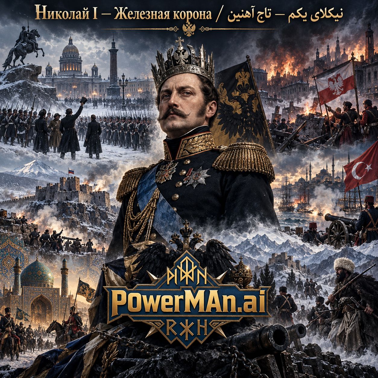 Николай I — Железная корона / نیکلای یکم — تاج آهنین artwork