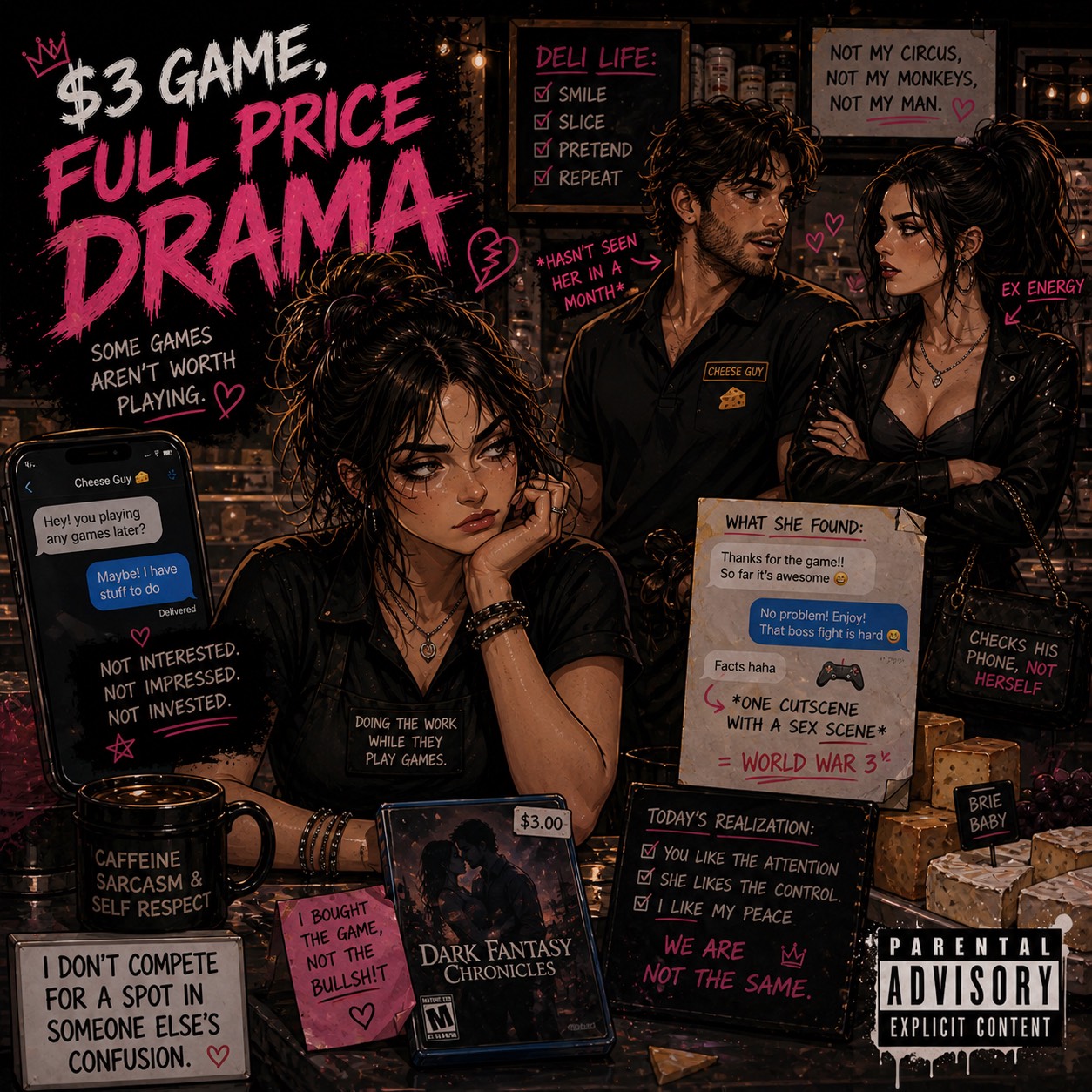 $3 Game, Full Price Drama artwork