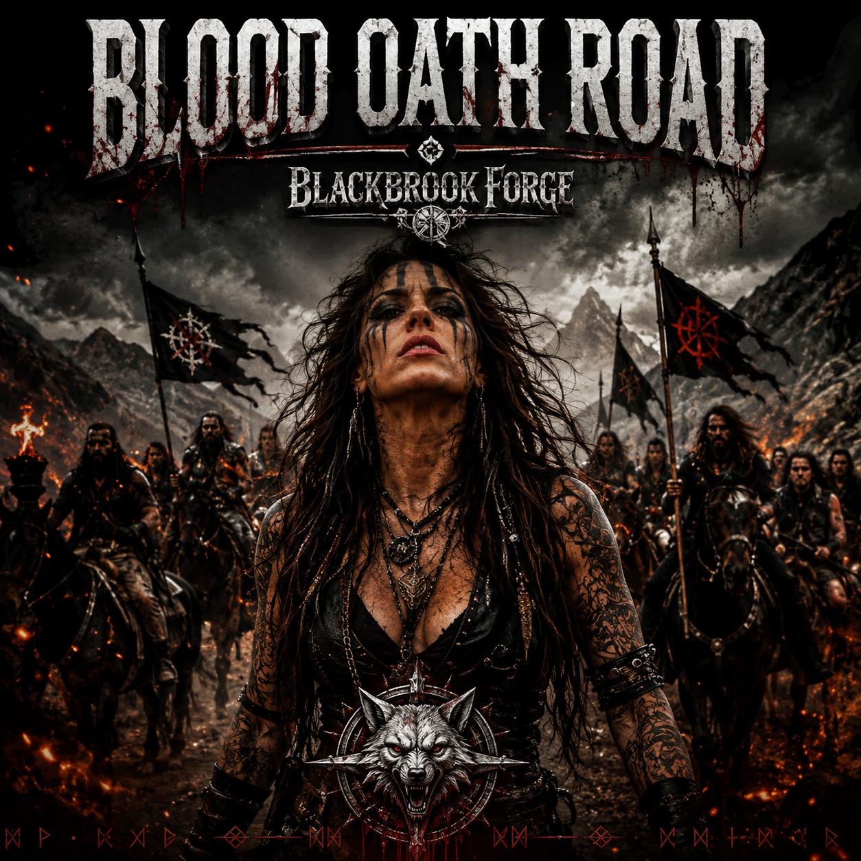 “Blood Oath Road”, artwork