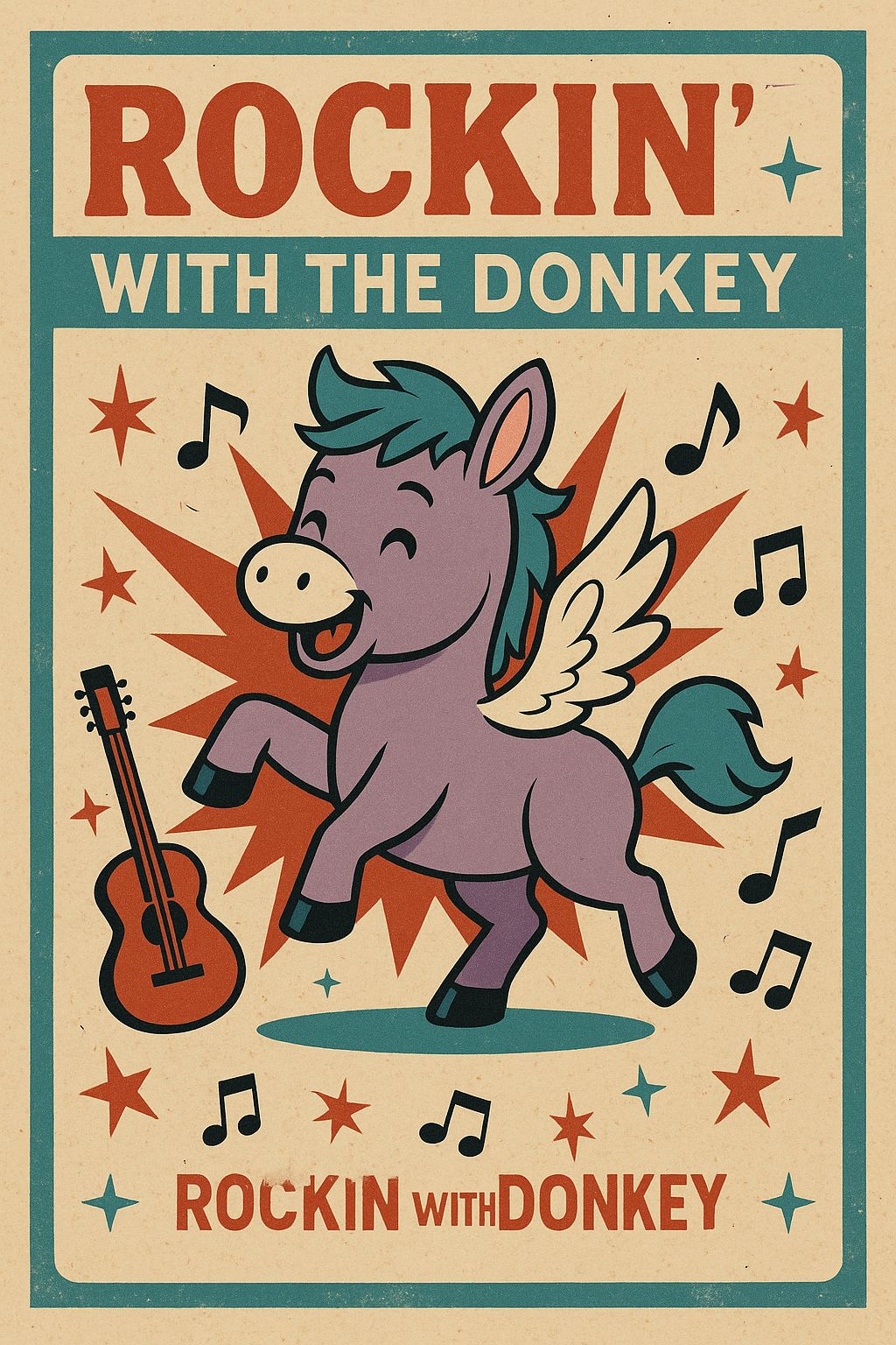 Rockin’ with the Donkey artwork