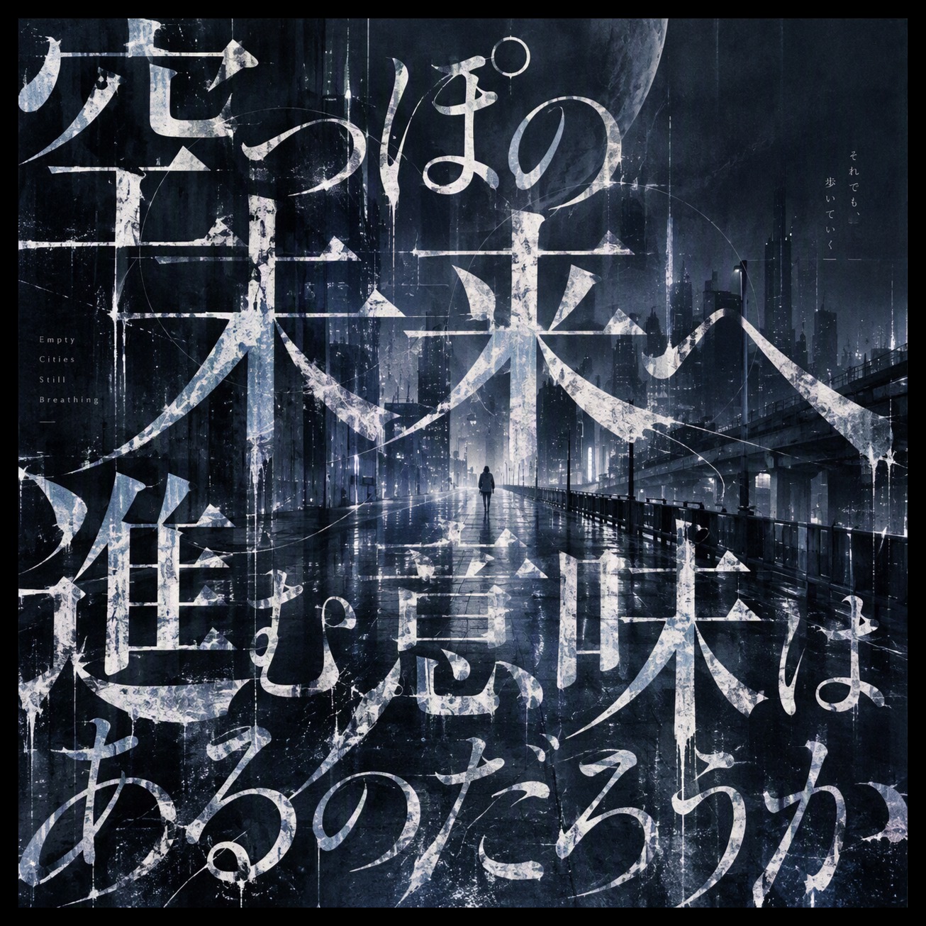 空っぽの未来へ進む意味はあるのだろうか artwork