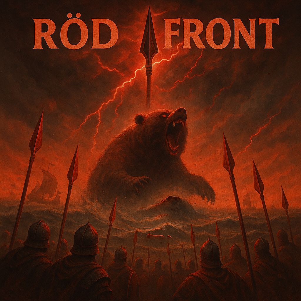 Röd front artwork