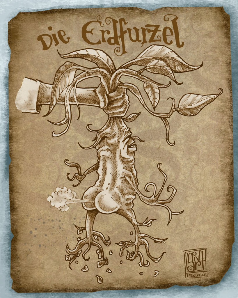 Die Erdfurzel I artwork